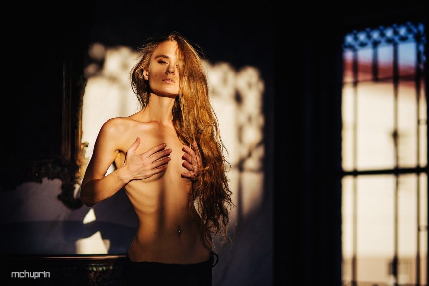 Черно белое искусство ню