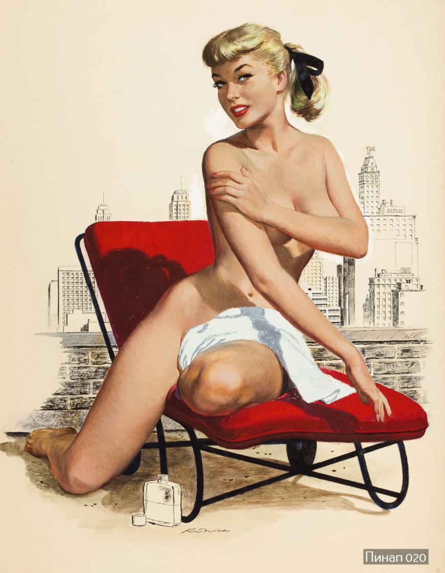 Современный Эротический пин ап