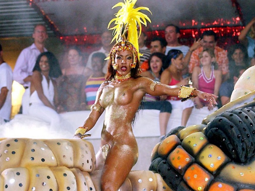 Фестиваль Рио де Жанейро голые