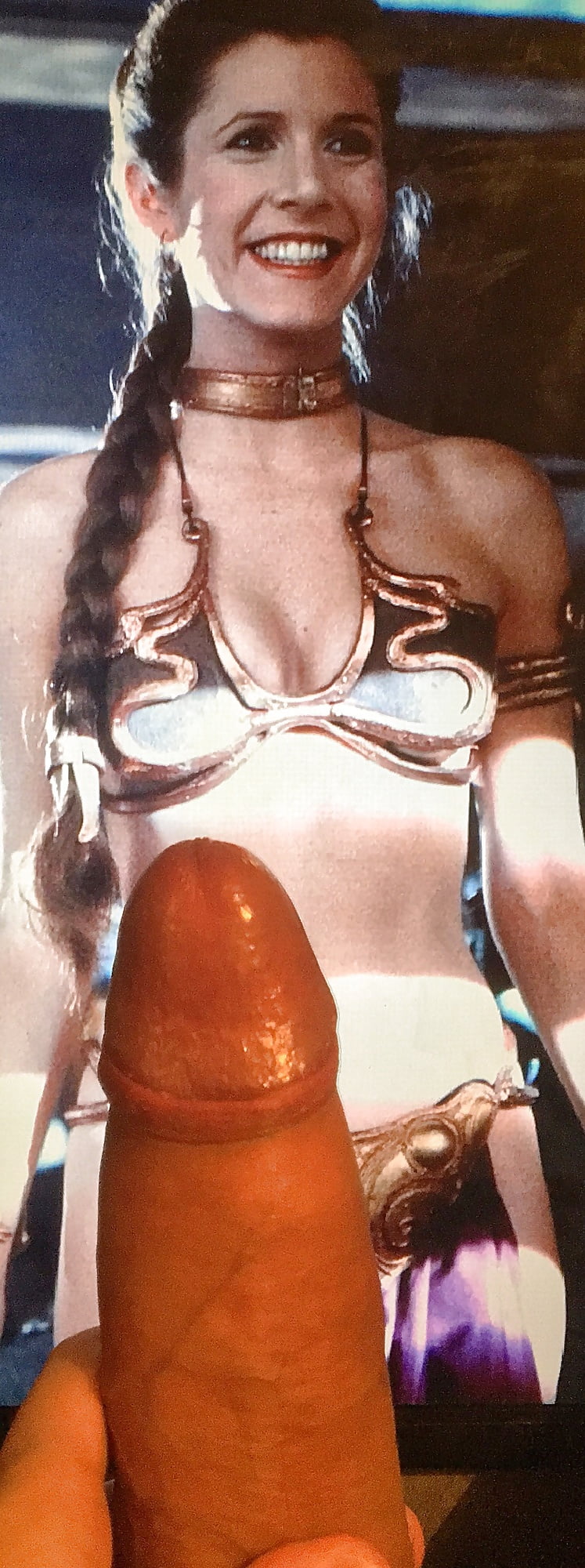 Голая принцесса Лея Stars Wars