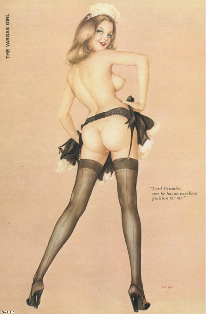 Альберто Варгас порнорисунки девочки