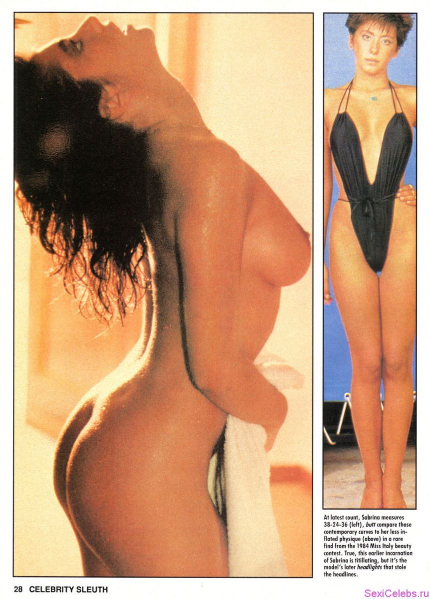 Сабрина Салерно топлесс