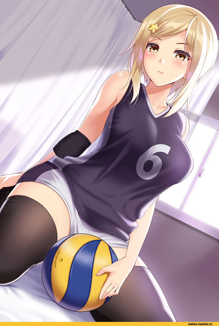 Волейбол аниме тянка
