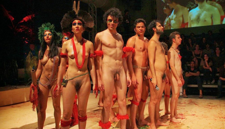 Male nude Theatre голый театр Бродвей