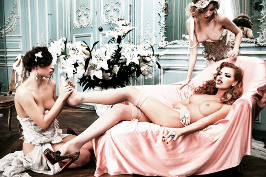 Ellen von Unwerth Ольга Родионова