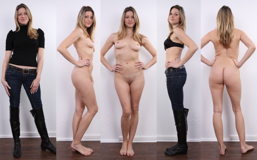 Девушки раздеваются на кастинге