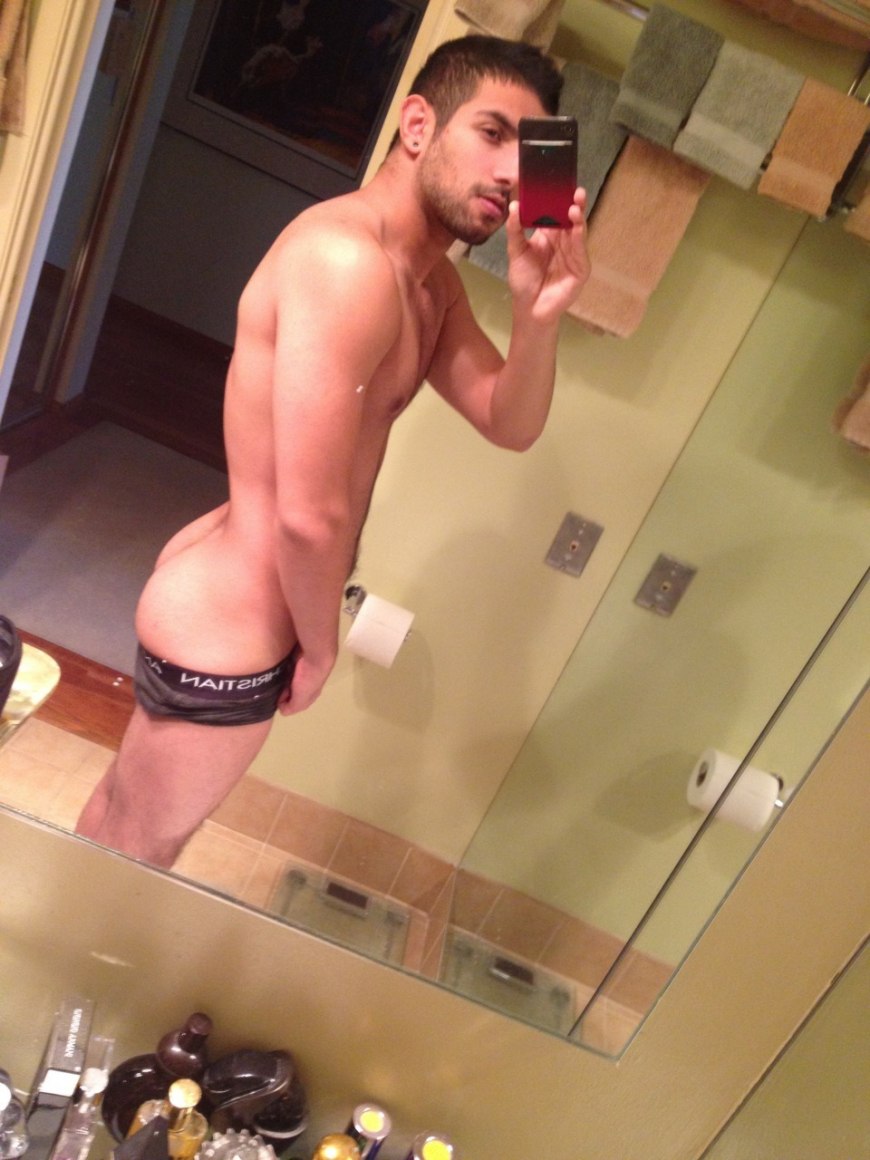 Naked selfie men Любительское