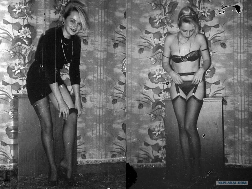 Эротическая фотосессия 90-х