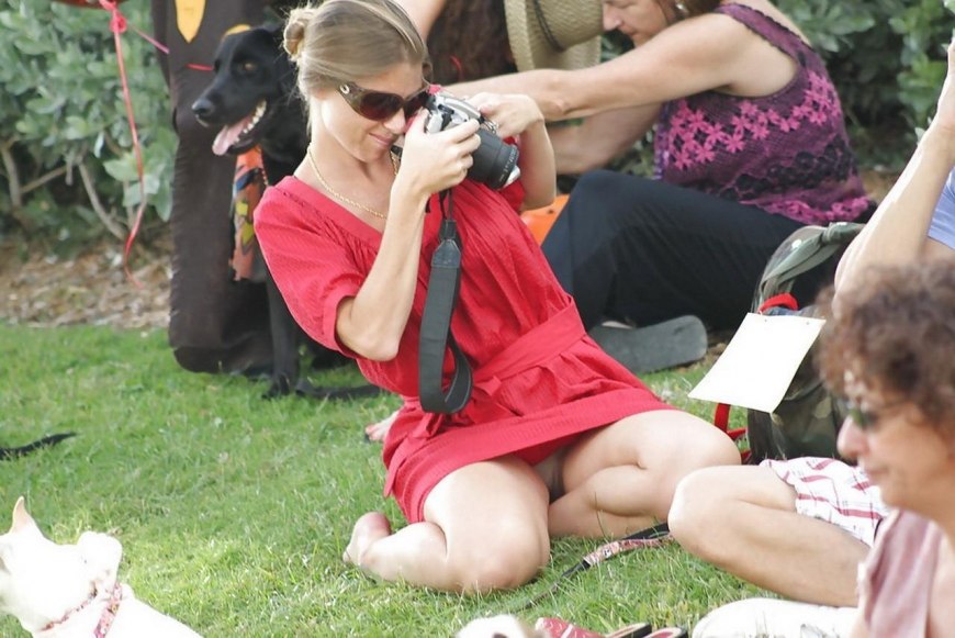 Без Нижнего белья случайные снимки