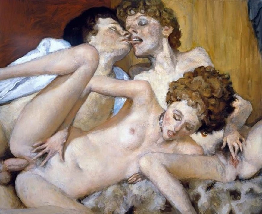 Джон Каррин John Currin картины sex