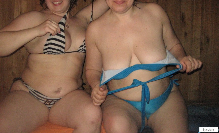 Пухлая с подругой частное