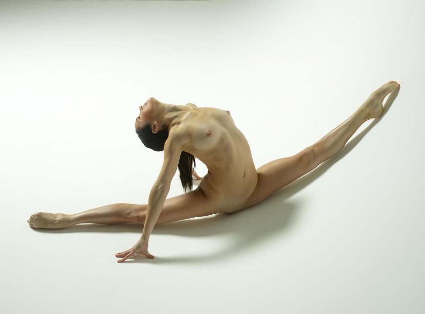 Голые балерины без трусиков