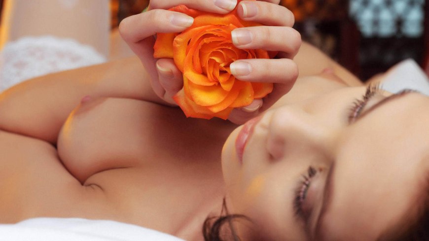 Очень красивая эротические цветы