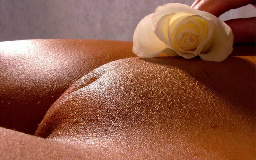 Женский лобок Макросъемка