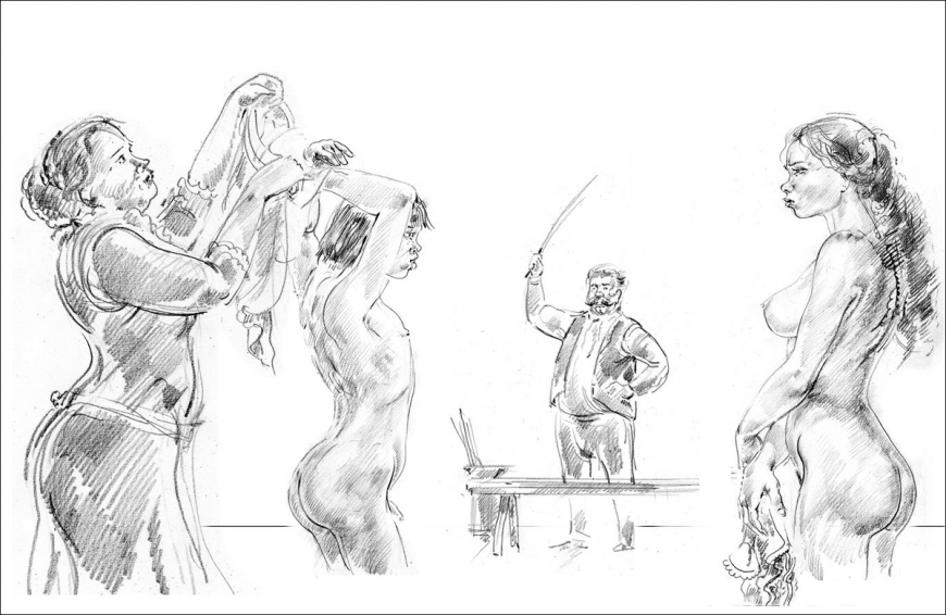 Немецкие эротические иллюстрации