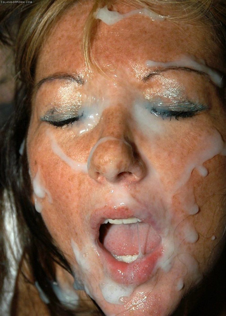 Забрызгал личико