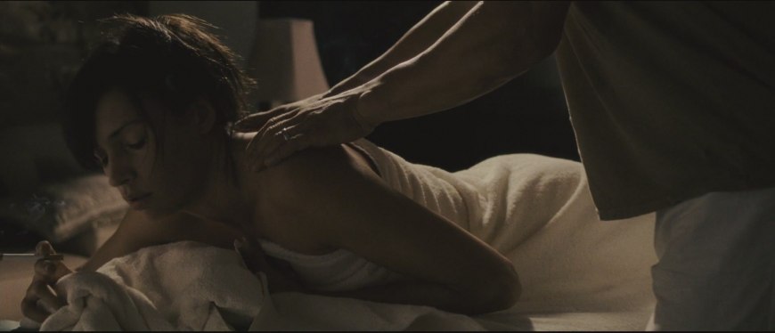 Фамке Янссен грудь