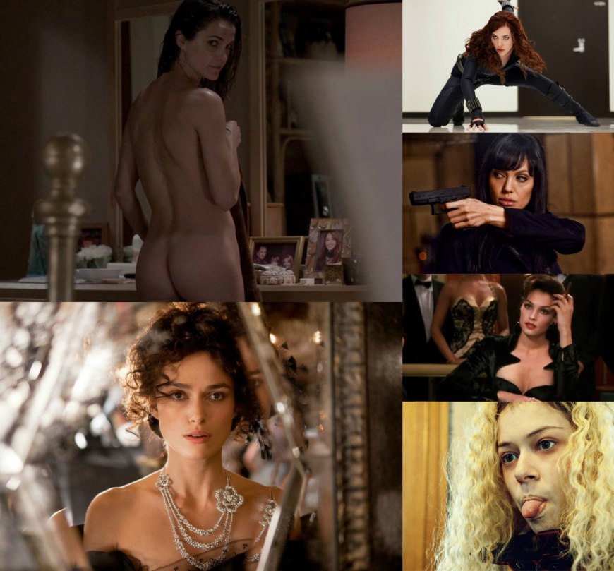 Фамке Янссен чулках вагина фото