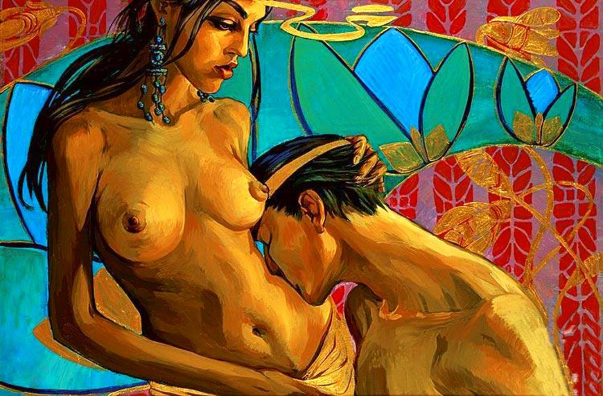 Древнеегипетская порнографическая живопись