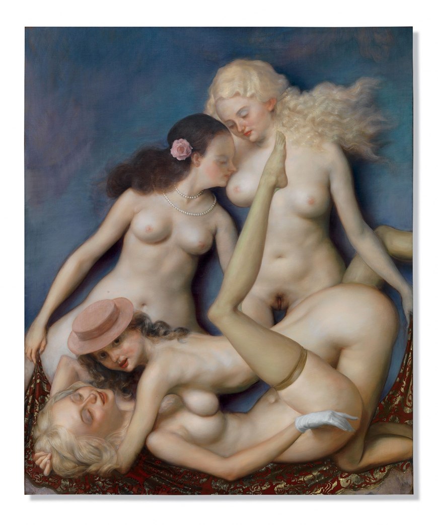 Джон Каррин John Currin картины sex