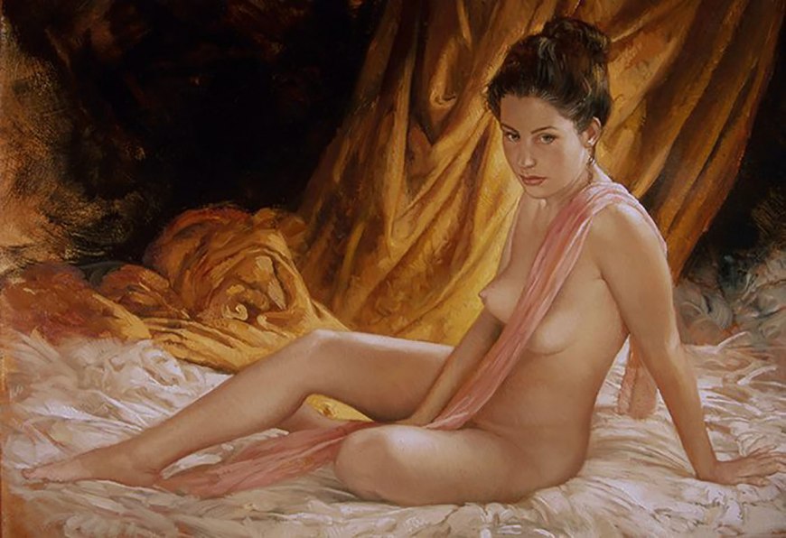 Бруно ди Майо картины ню