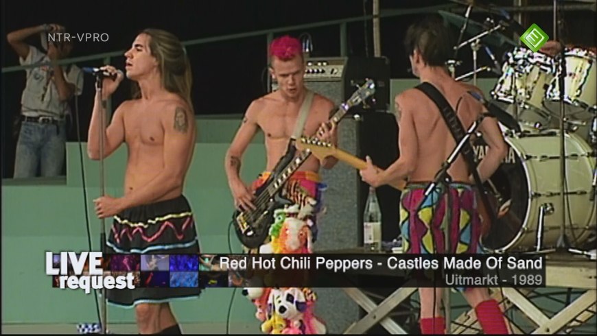 Red hot Chili Peppers 1989