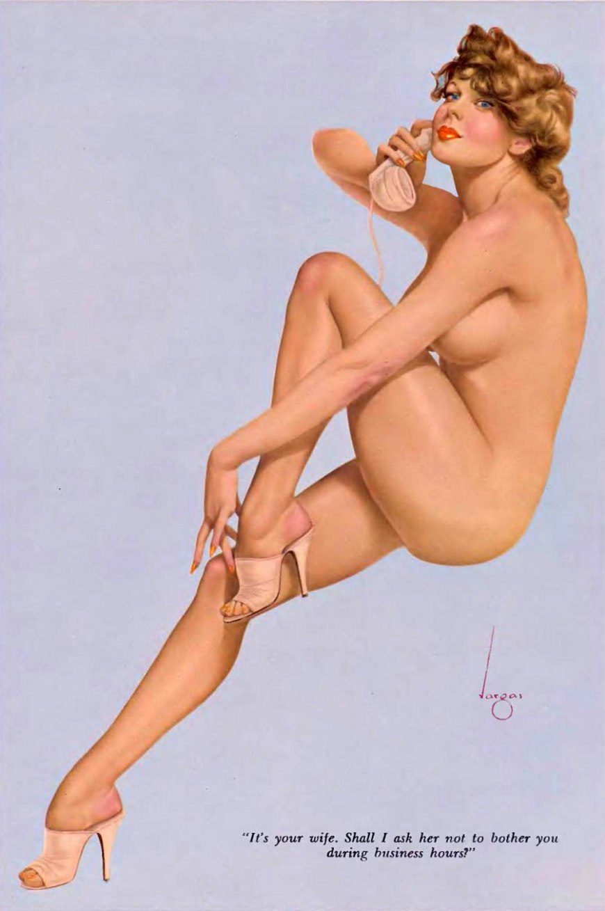 Альберто Варгас пин ап xxx