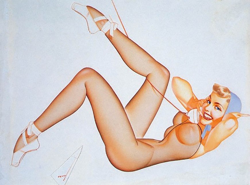 Голые знаменитости в стиле пин-ап