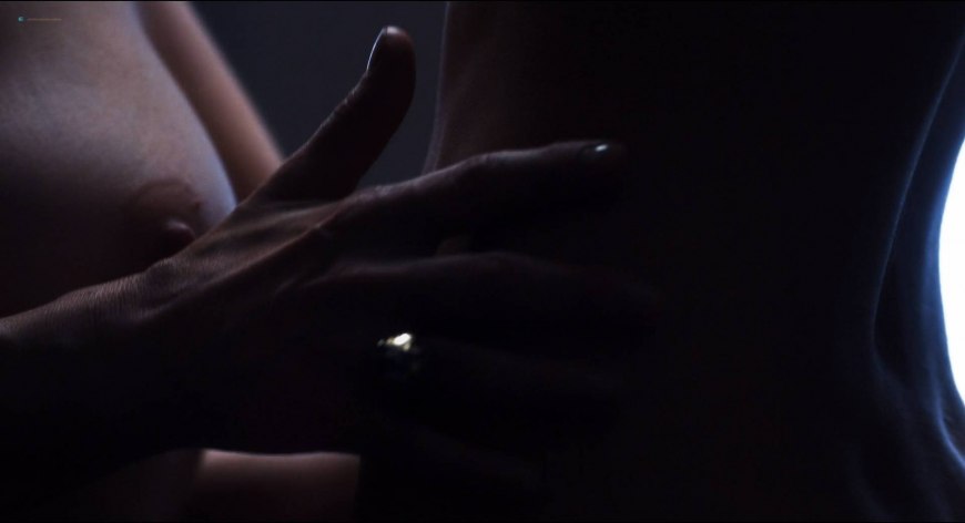 Necar Zadegan sensual lesbian sex Elena Undone