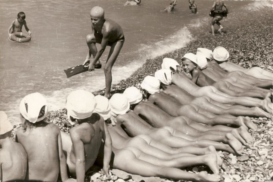 Артек 1930 солнечные ванны