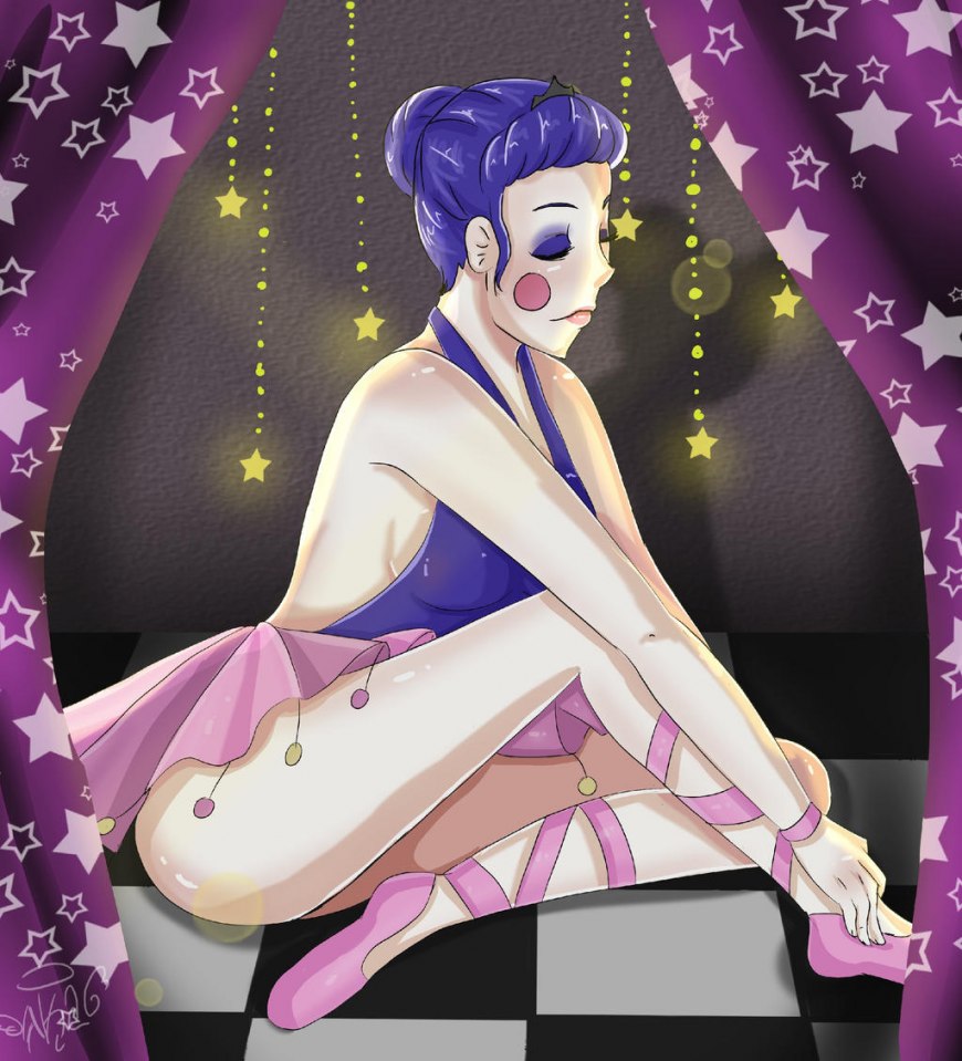 Биг асс хентай FNAF sister location бейби