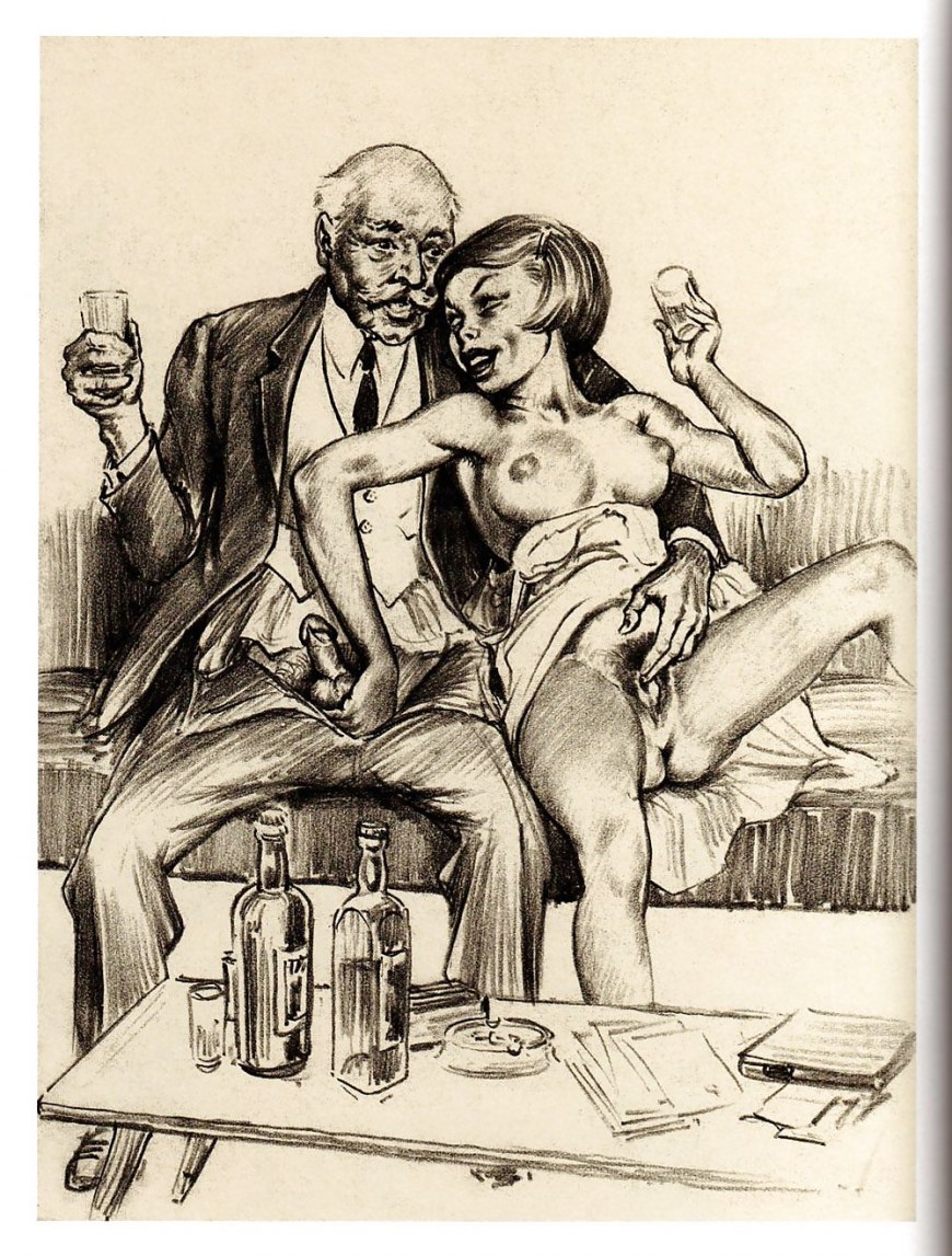 Мастера эротики: том Поултон (1897 – 1963, Англия)