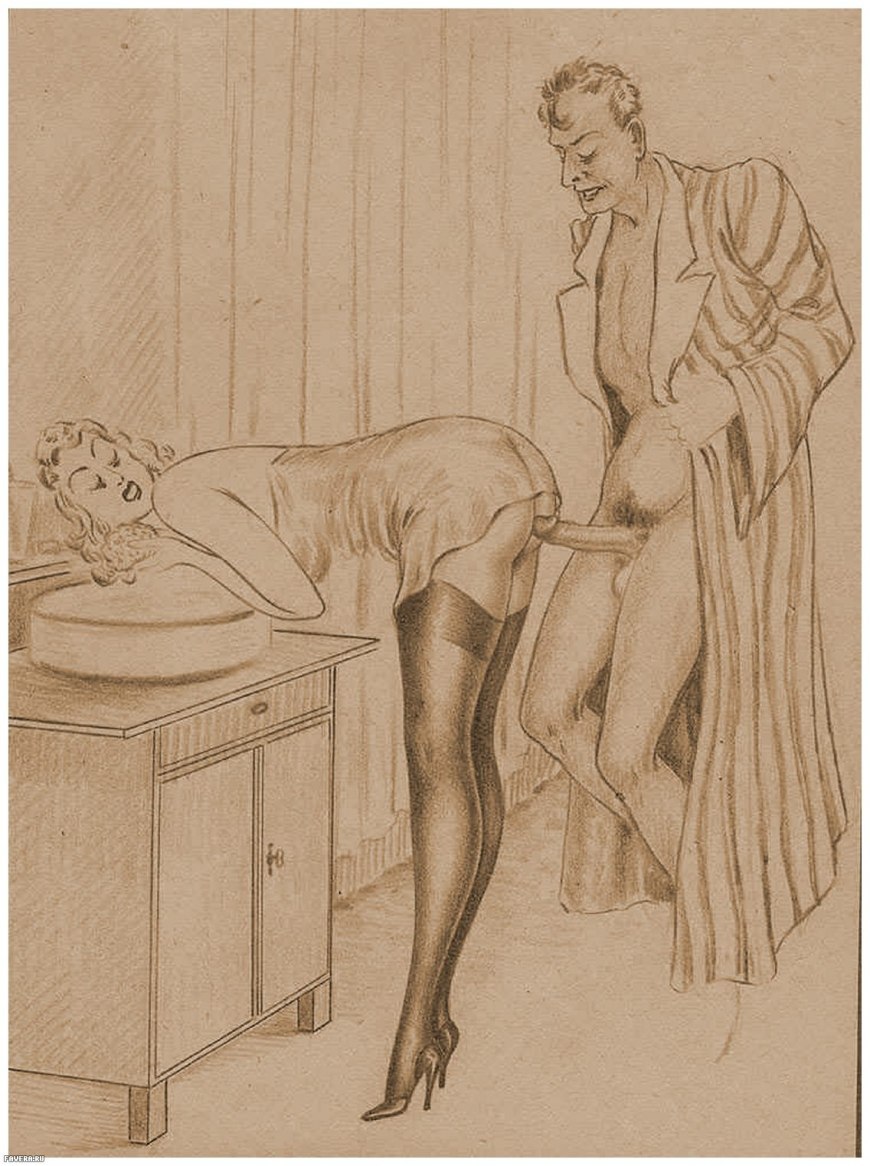 Старинные секс-машины рисунок