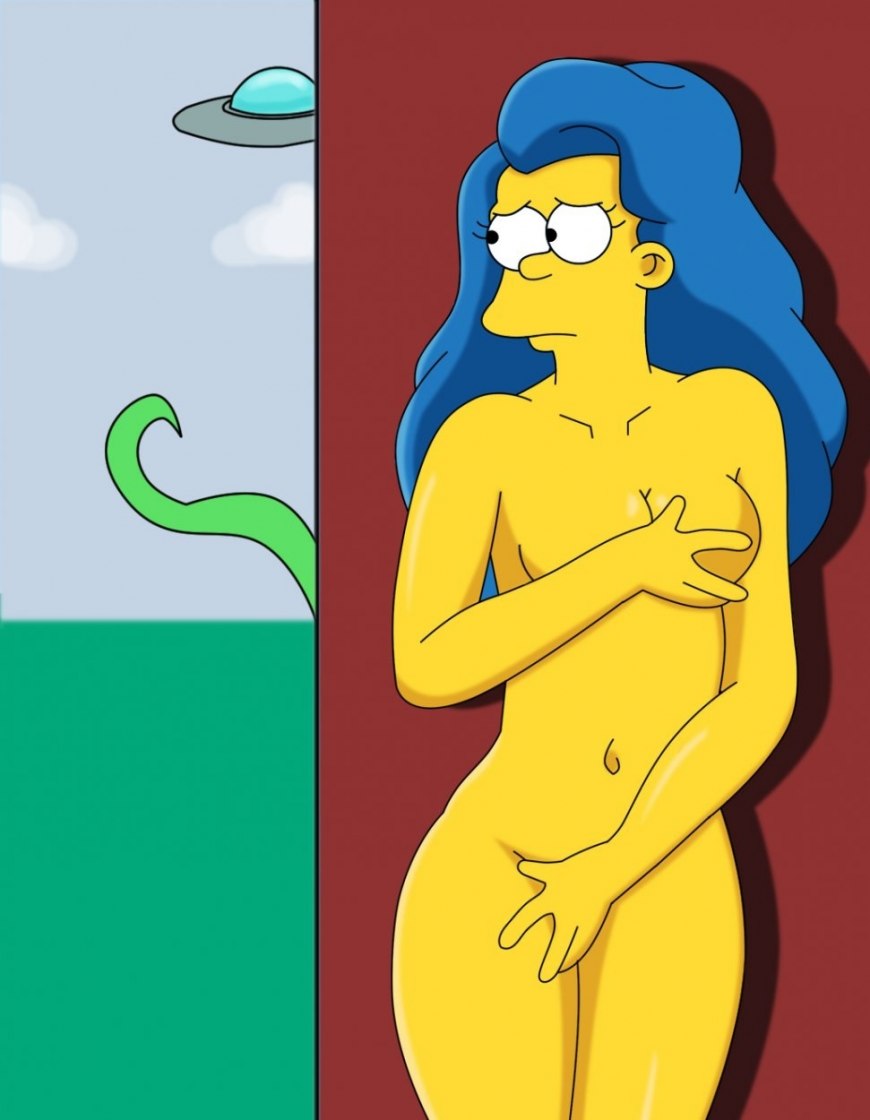 Голая мардж симпсон анал