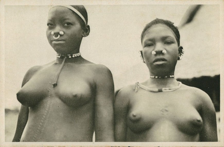 Голые негритянки из племени