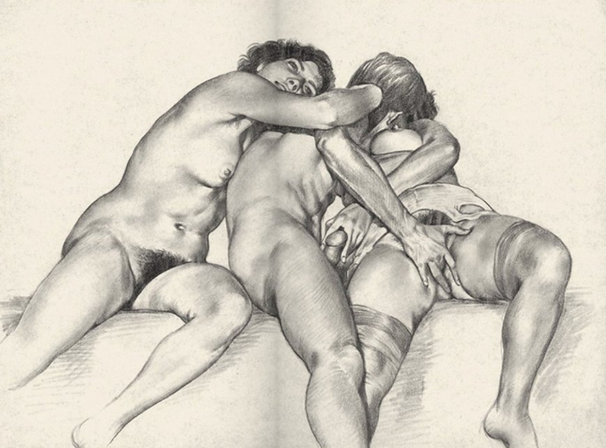 Рисованные порнографические картинки