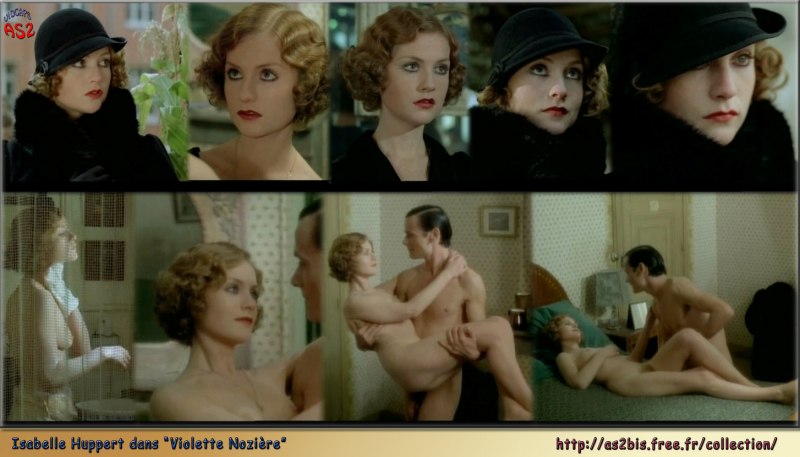 Изабель Юппер в молодости ню