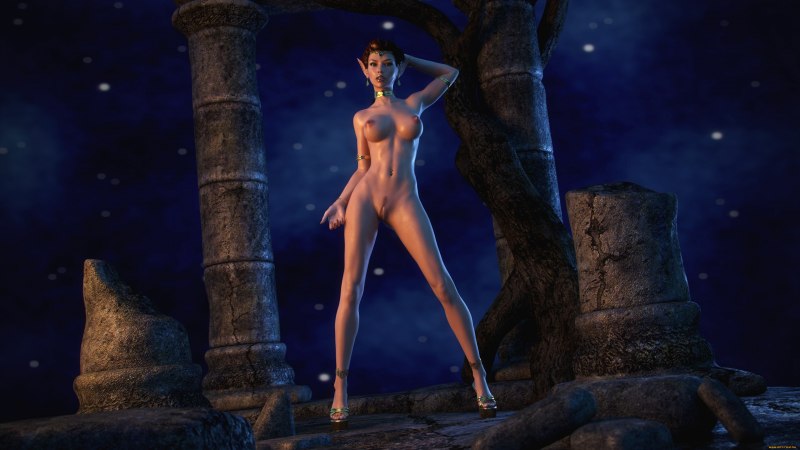 Красивые голые эльфийки