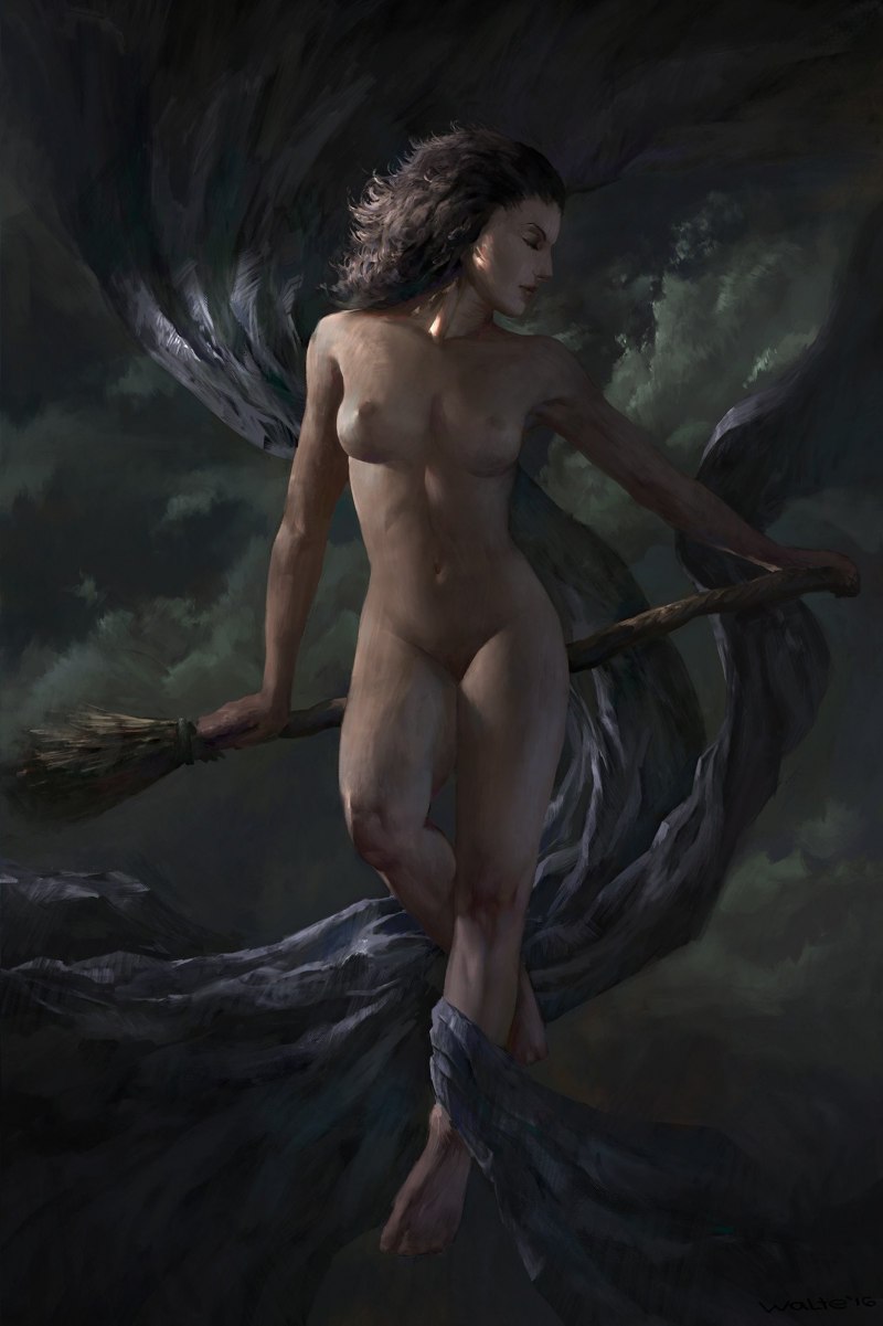 Голые девки в стиле фэнтези