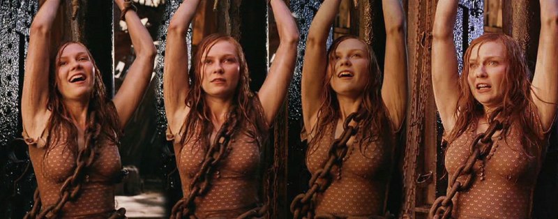 Кирстен Данст в детстве ню