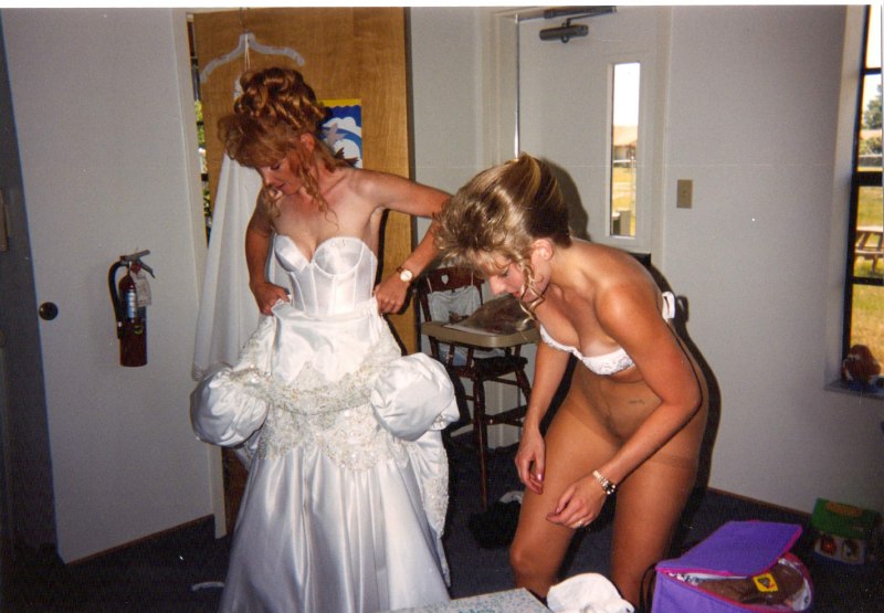 Ебля пьяных невест на свадьбе