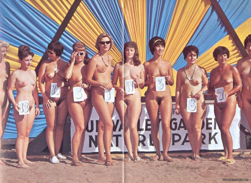 Ретро нудизм конкурс красоты