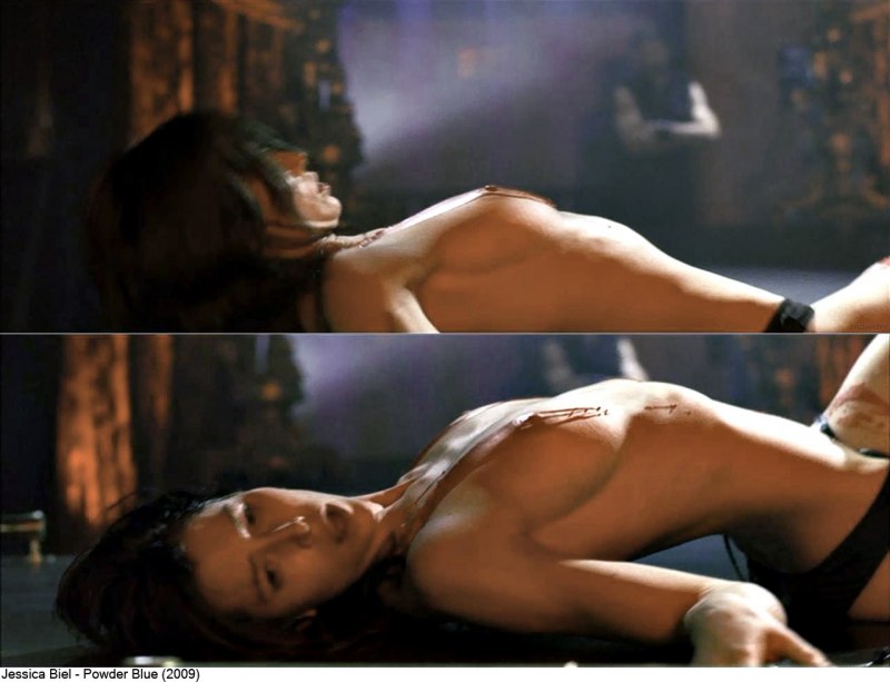 Джессика Биль nude в фильме