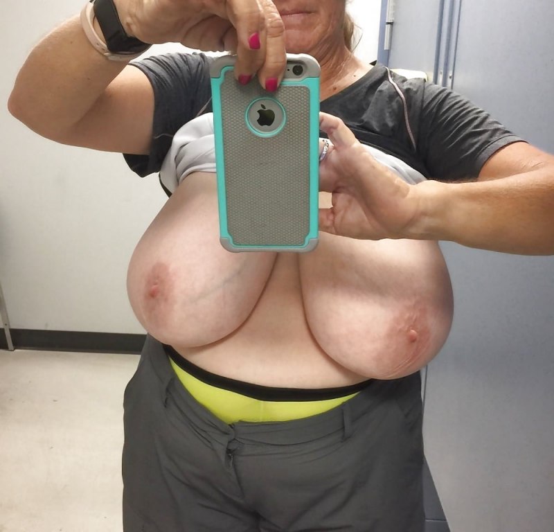 Большие сиськи пожилых