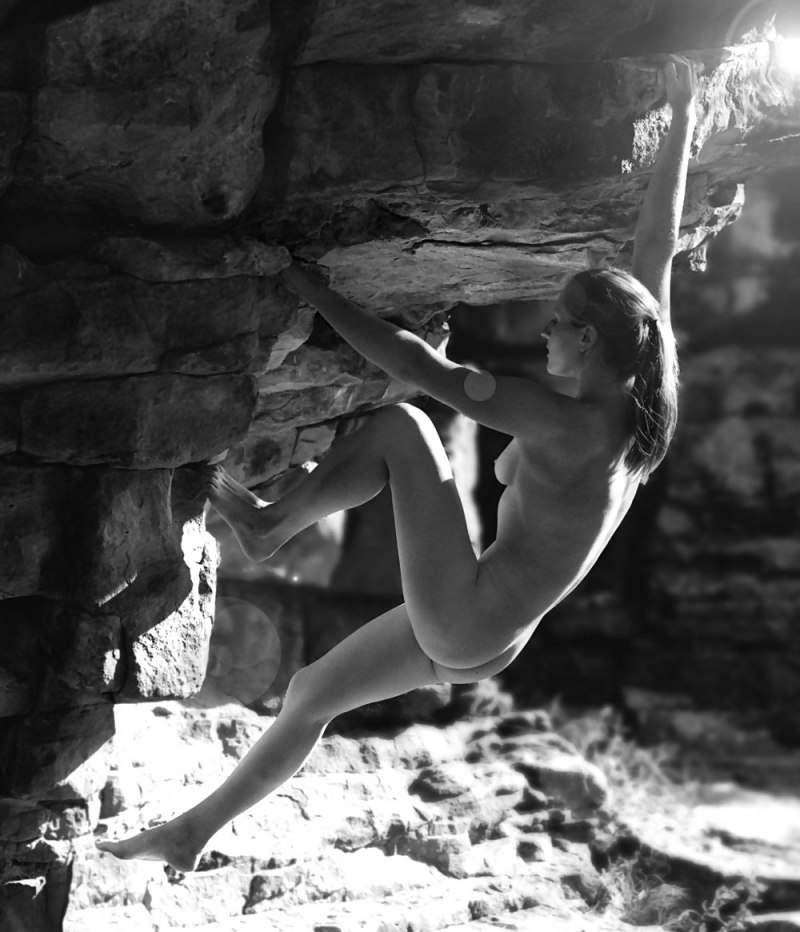 Голые женщины альпинистки