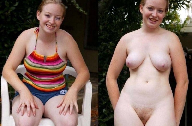 Толстые девушки одетые и раздетые