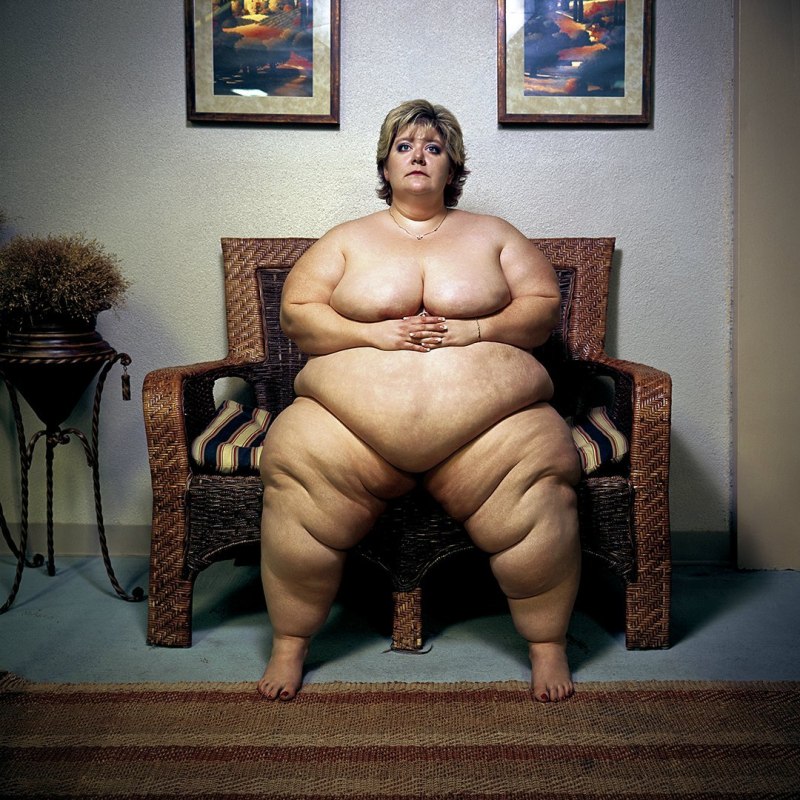 Самая толстая женщина в мире голая