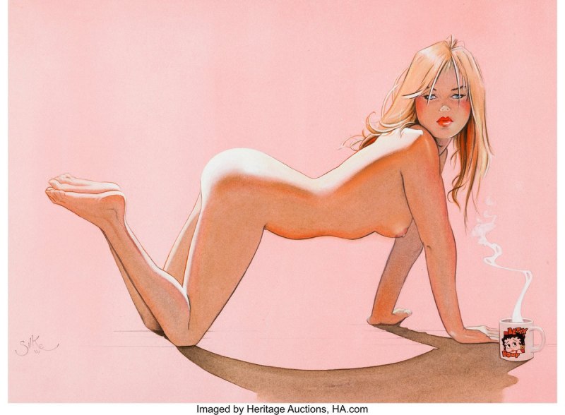 Голые мультяшные девочки