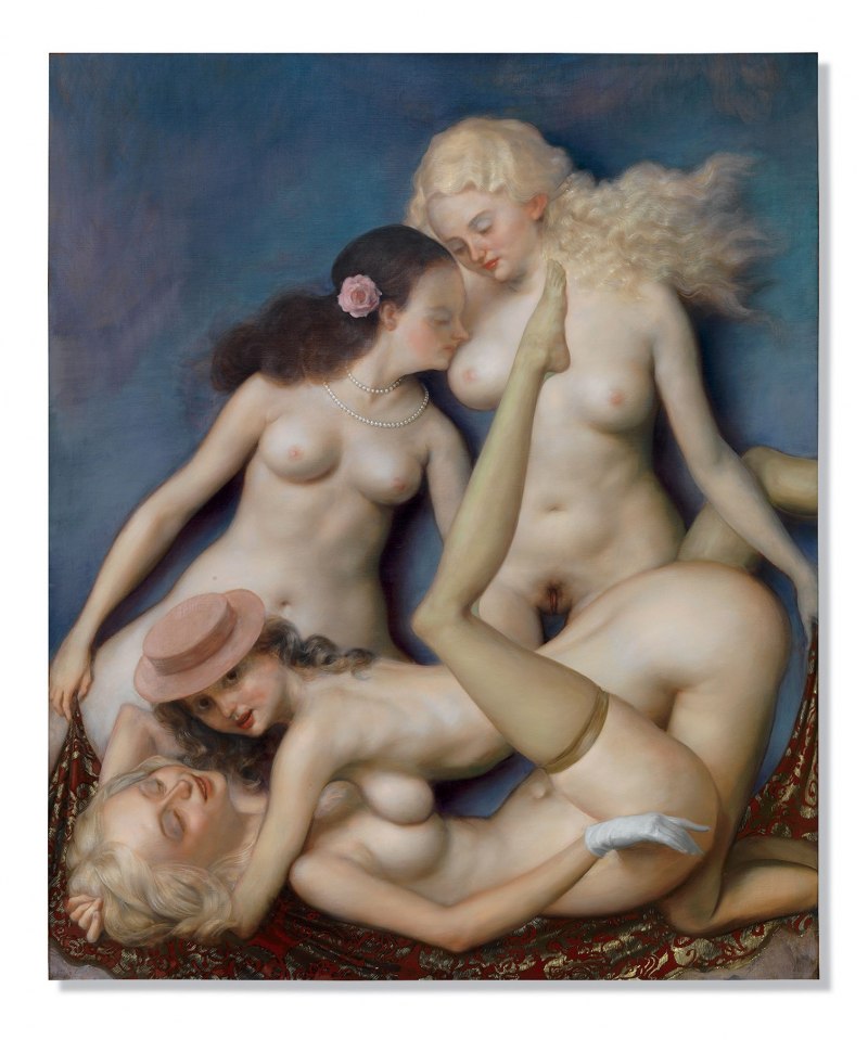 John Currin художник инцест