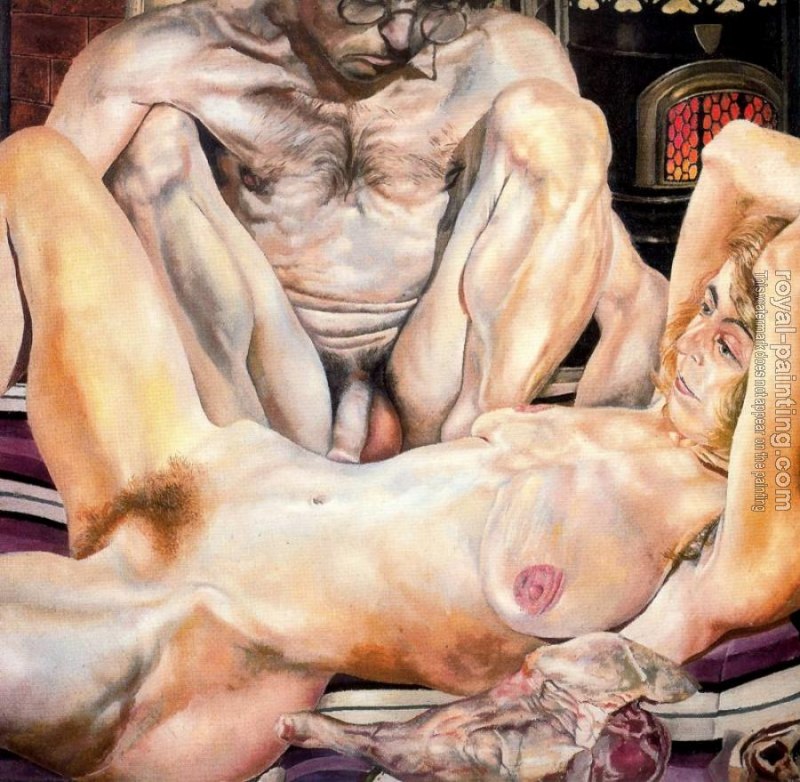 Стэнли Спенсер Double nude portrait: the artist and his second wife (the Leg of Mutton nude)